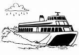 Navios Barcos Boote Schiffe Botes Malvorlagen sketch template