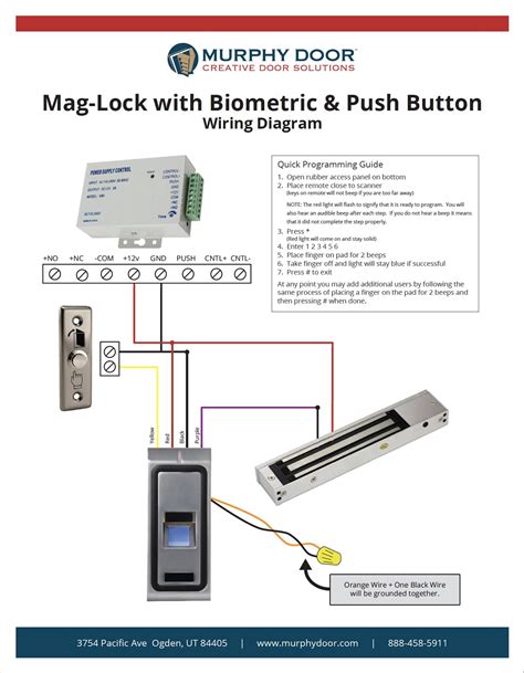 instruction manuals mag lock murphy door hardware shop