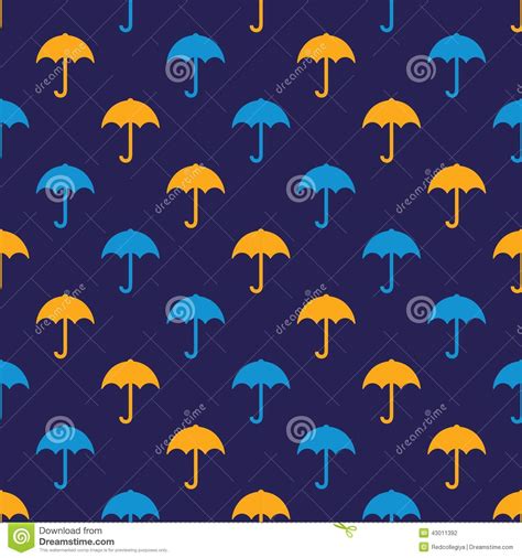 umbrella pattern stock vector illustration  fashion