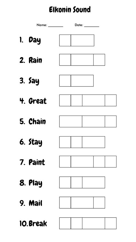 images  elkonin box worksheets kindergarten cvc words sound