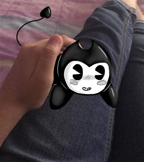smol bendy on my lap omg featured xd bendy and the