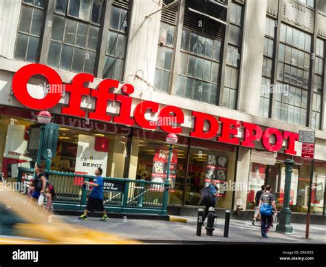 office depot storefront  res stock photography  images alamy