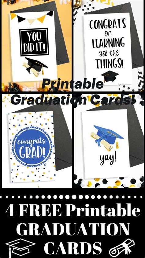 printable graduation card template
