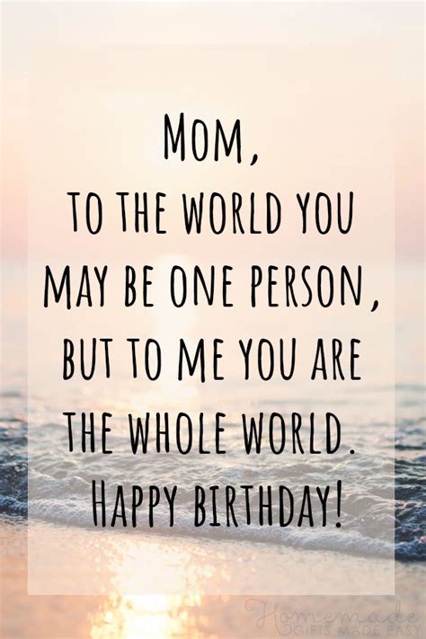 Happy Birthday Mom Card Printable