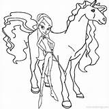 Horseland Xcolorings sketch template