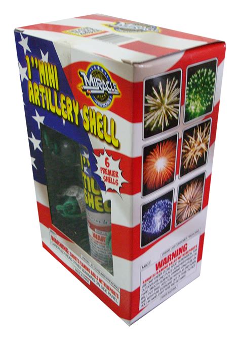 mini artillery shell miracle miller fireworks