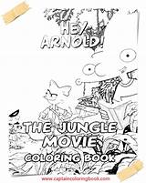 Coloring Book Hey Plus Google Twitter Arnold Jungle sketch template