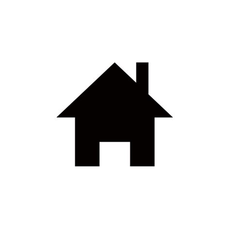simple home icon png vector pixsector