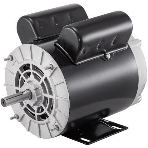 hp spl air compressor electric motor  frame  rpm vv single phase ebay