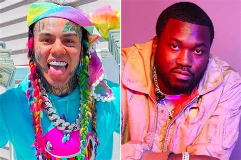6ix9ine Challenges Meek Mill To Fight