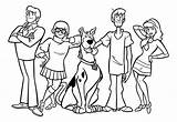 Doo Scooby Bohaterowie Daphne Shaggy Fred Kolorowanka Velma Colorare Ausmalbilder Raskrasil Druku Ausdrucken Pokoloruj Malvorlagen sketch template