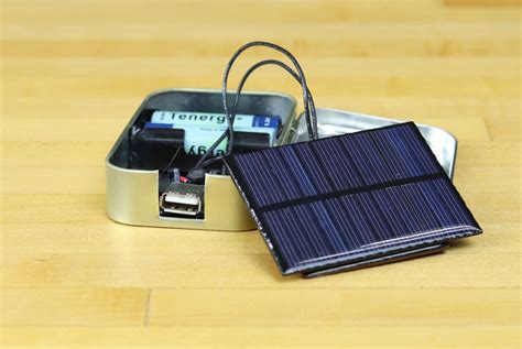 diy solar usb charging kit  brown dog gadgets
