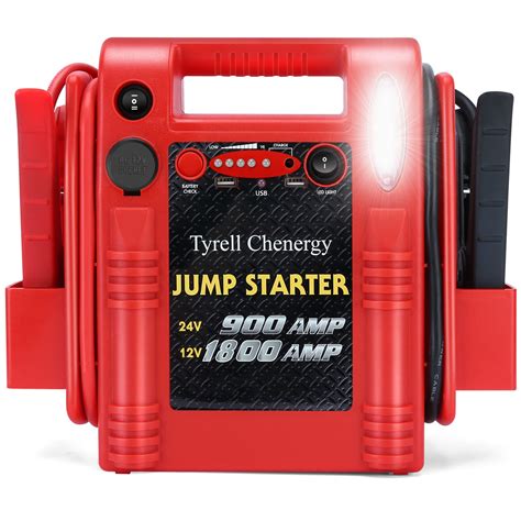 buy car battery jump starter  amp   heavy duty jump box