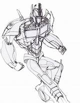 Prime Optimus Tfp Coloring Pages Template sketch template