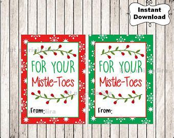 image result    mistletoes  printable tag merry kissmas