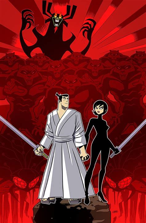 Samurai Jack And Ashi Art By Anderson Cabral