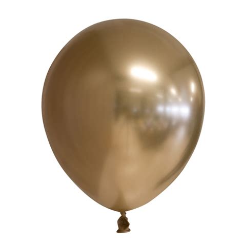 chrome ballonnen goud  stuks ooms feestwinkel