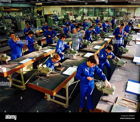 basic metalworking training   german vocational school stock photo alamy