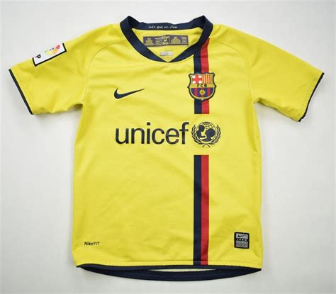 fc barcelona shirt xs boys   cm football soccer european clubs spanish