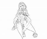 Viola Character Coloring Pages Soulcalibur sketch template