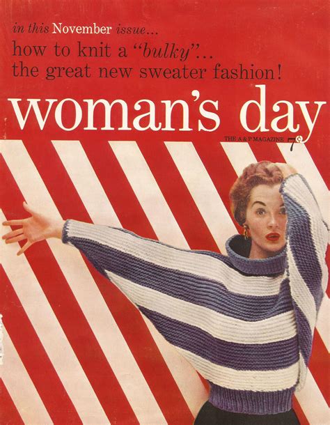 woman s day magazine cover from november 1953 ladies day