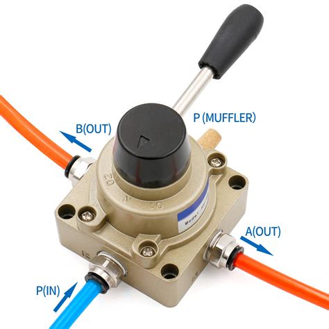 rotary lever hand valve hv  pt  position   flow control baomain