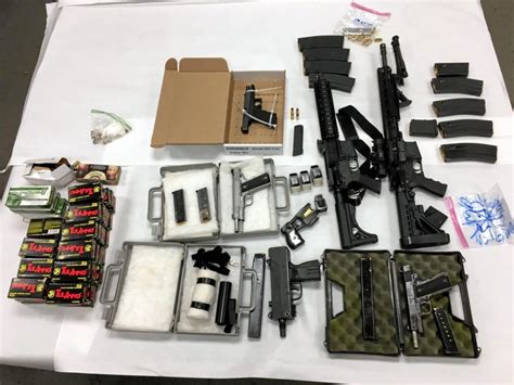 weapons ammo seized from clearlake home lake county record bee