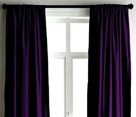 fantastic silk purple curtains modern blinds