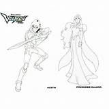 Coloring Voltron Defender Legendary Keith Allura Princess Pages Princesses Sketches Color Uploaded User sketch template