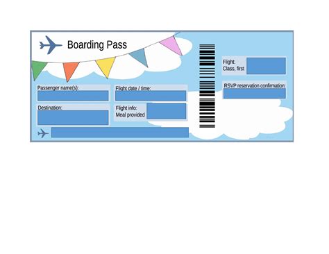 16 Real And Fake Boarding Pass Templates 100 Free ᐅ