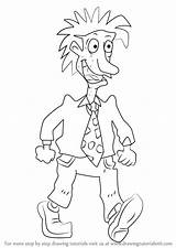 Rugrats Stu Pickles Draw Drawing Step Cartoon Learn sketch template