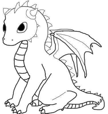 baby dragon   tegninger born