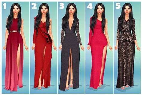 pin  apusims  scc sims  clothing sims  sims  dresses