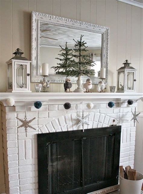 perfect decorate  mantel      fireplace mantel decor christmas
