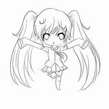 Anime Coloring Pages Printable Filminspector Animation sketch template