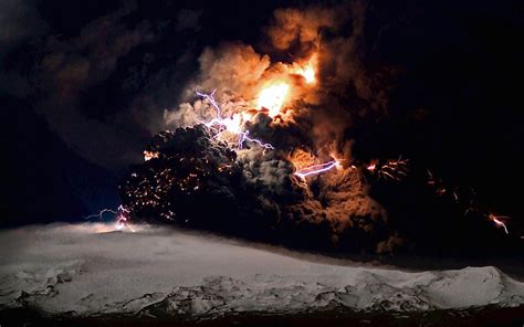 dangerous power  nature eruption volcano eyjafjallajoekull