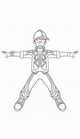 Boboiboy Gempa sketch template