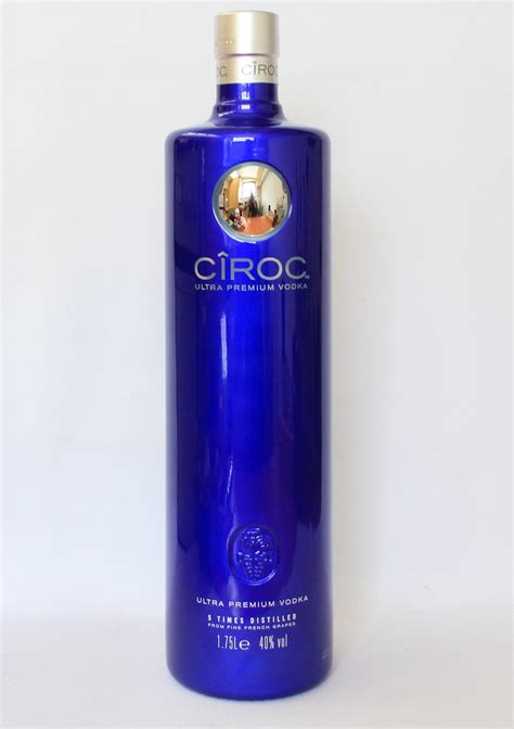 ciroc blue ultra premium vodka     vol inkl led