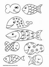 Poisson Imprimer Avril Coloriage Supercoloriage Drawing Coloring Fish sketch template