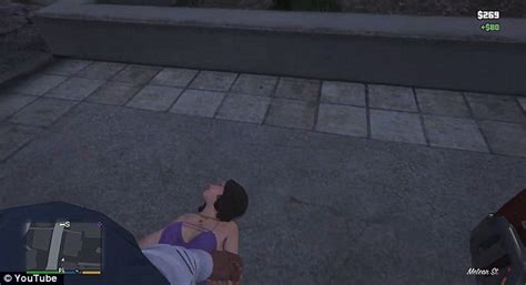 grand theft auto v stirs outrage with first person pov sex with a prostitute daily mail online
