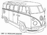 Vw Bus Colouring Templates Coloring Template Pages Sheets Kids sketch template