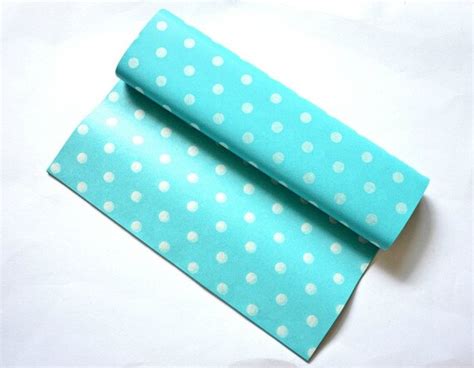 sheets blue polka dots wax paper food wrapping paper greaseproof
