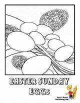 Easter Coloring Egg Pages Yescoloring Print Arts Kids Faithful Easy Fancy Eggs Bible Easteregg Crafts Drawings Boys Headquarters Sunday Colouring sketch template