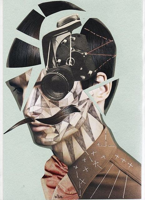 Art Collage Photography Thread And Geometric Patterns