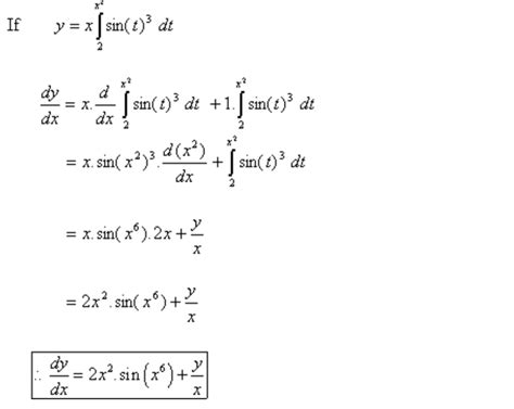 calculus    integrate     sint  written  yx mathematics stack