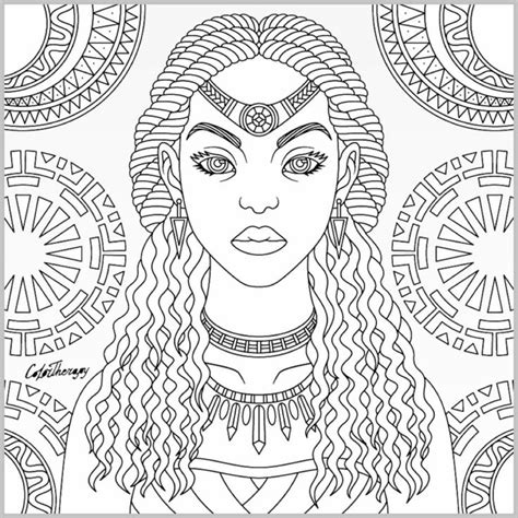 afro coloring pages  getcoloringscom  printable colorings