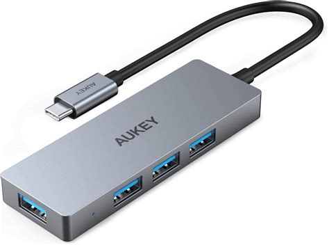 aukey usb hub mit  usb  ports bei amazon