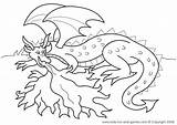 Dragon Coloring Kids Pages Fire Breathing Printables Fun Sheets Cute Dragons Adult Games Templates Gif Odd Dr Animal sketch template