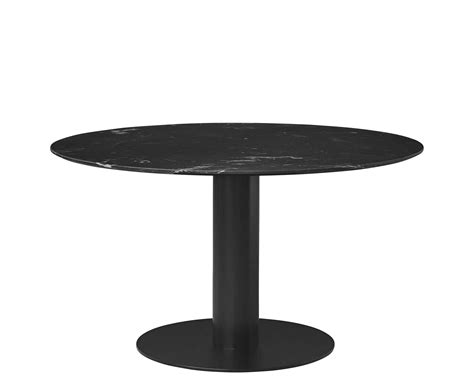 runder tisch  von gubi schwarz   design