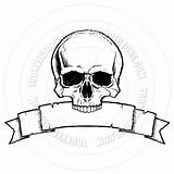 Skull Drawing Skulls Simple Drawings Easy Mouth Open Line Cartoon Evil Draw Screaming Tattoo Sugar Google Learn Vector Getdrawings Leather sketch template